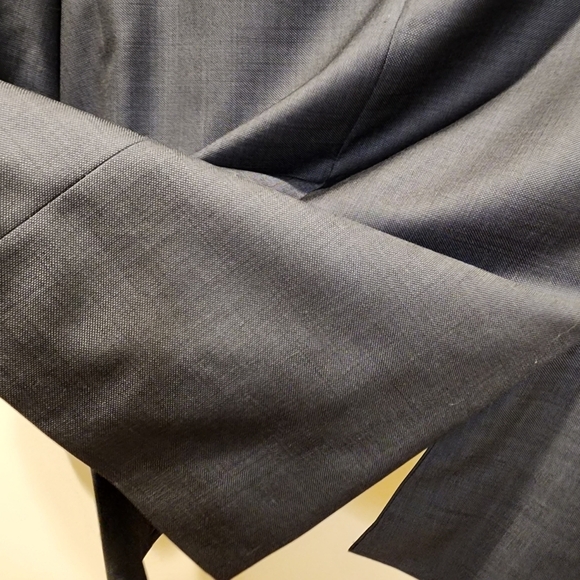 Black Brown men's Slim  gray 100% wool blazer size 44R - Picture 13 of 14